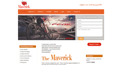Desktop Screenshot of maverickindia.net